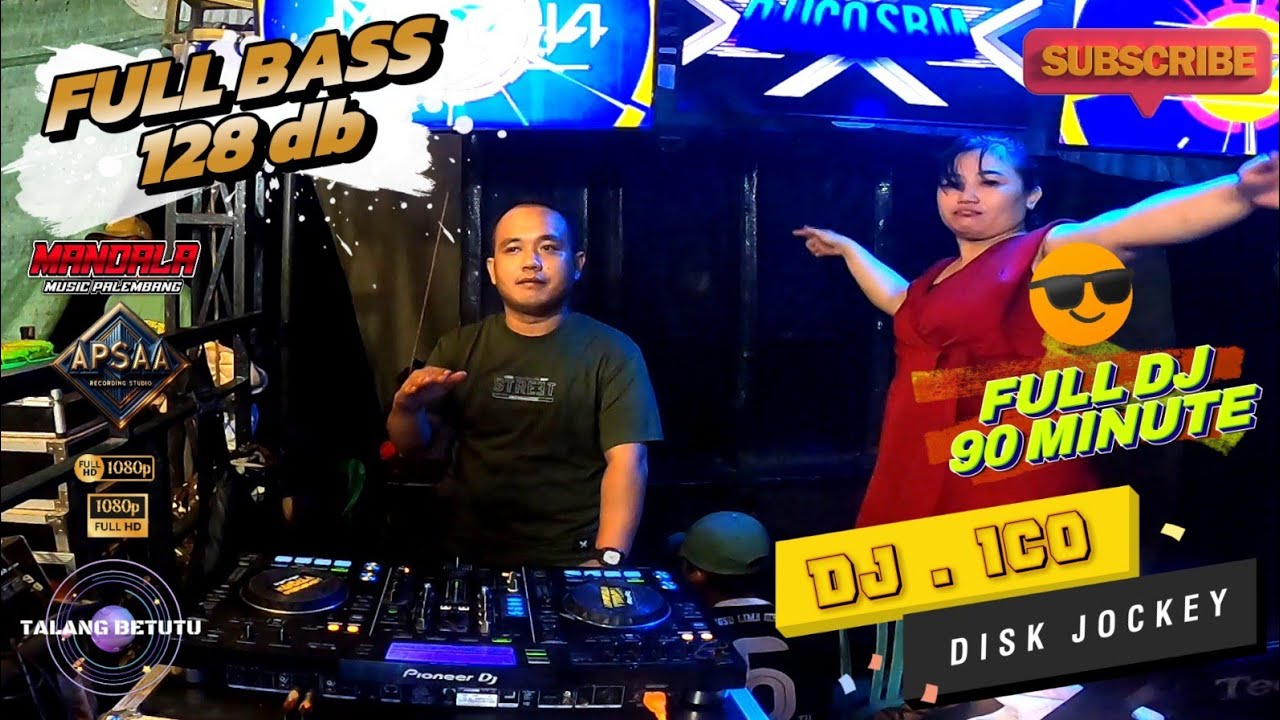 MANDALA MUSIK PALEMBANG I NOSNTOP 90 MENIT I DJ ICO I SUKOMULYO TALANG BETUTU PALEMBANG