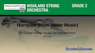 Hornpipe from Water Music by Richard Meyer - Score & Sound