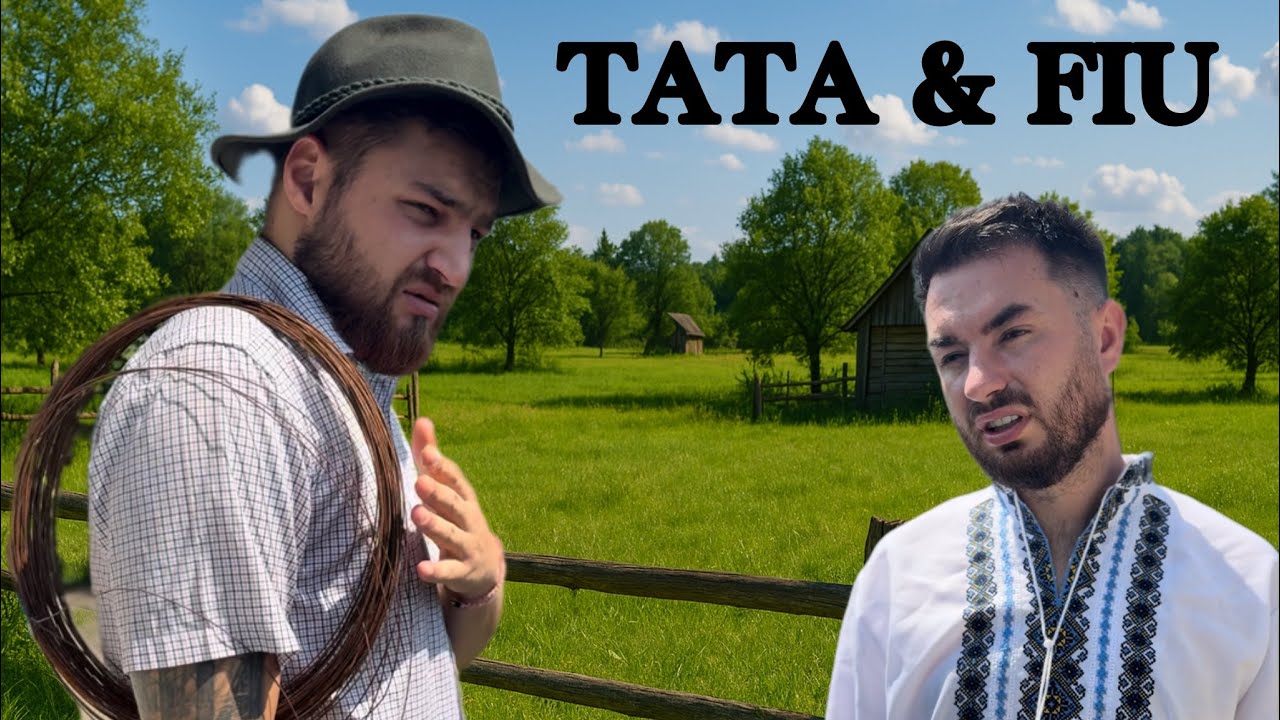 Tata și fiul la țară 😂😂⚠️