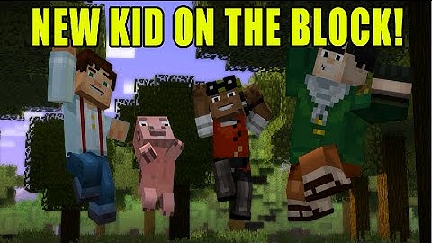 Minecraft Story Mode - Xbox One - Ep 1 - New Kid on the Block! (Episode 1 Chapter 1)