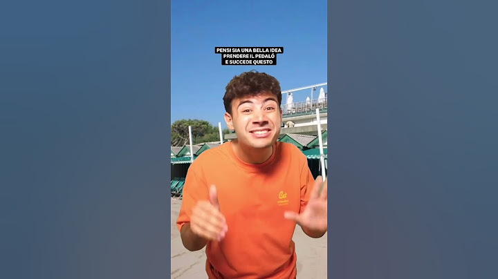 PENSI sia UNA BUONA IDEA prendere IL PEDALÒ e succede questo - Gabriele Vagnato