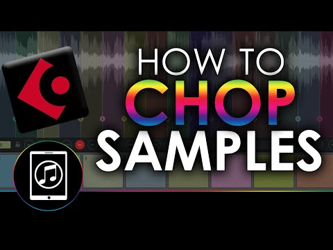 How To Chop Melody & Drum Samples In Cubasis 3