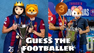 Guess FCBFEMENI player with emoji’s ❤️💙