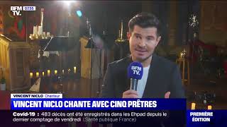 Vincent Niclo: reportage sur BFM TV - promo album ESPERANTO - 16/12/2020