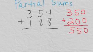 partial sums algorithm