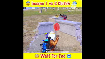 Insane Clutch 1vs2 🥵Wait for end #bgmi #shorts #short #shortvideo #jonathan #bgmiunban #trending