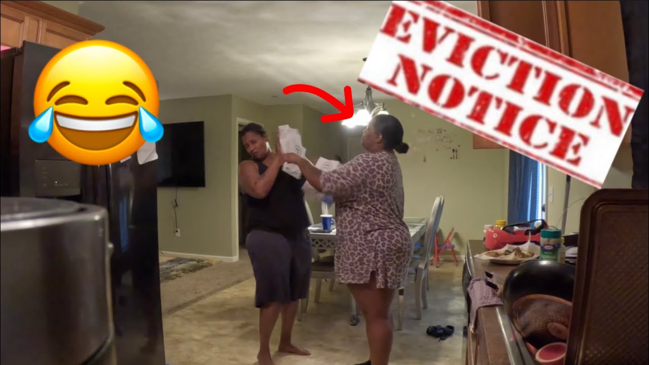 EVICTION NOTICE PRANK ON ASIA (FUNNY REACTION) - YouTube
