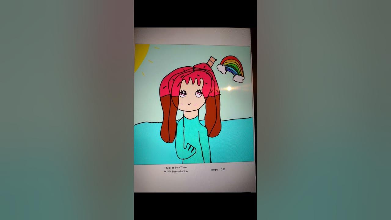 Gaby leca #lelecos desenha #gaby linda