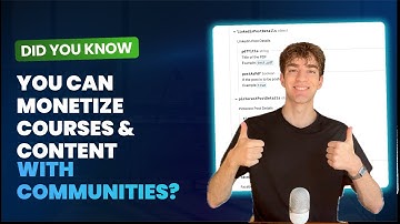 Did You Know You Can Monetize Courses & Content with Communities