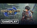 20 Minutes of Monster Hunter Rise Longsword Gameplay | TGS 2020