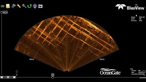 Sonar Scan of The MT6 Shipwreck in Elliot Bay