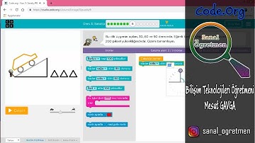 Code.Org Kurs 3 Ders 3 Sanatçı