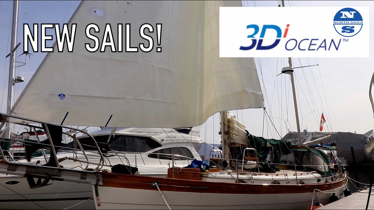 Northern Dancer V get NEW 3Di sails by North Sails!