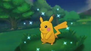 3ds ポケモン Oras Shiny Pikachu 色違い ピカチュウ 色違 皮卡丘 Youtube