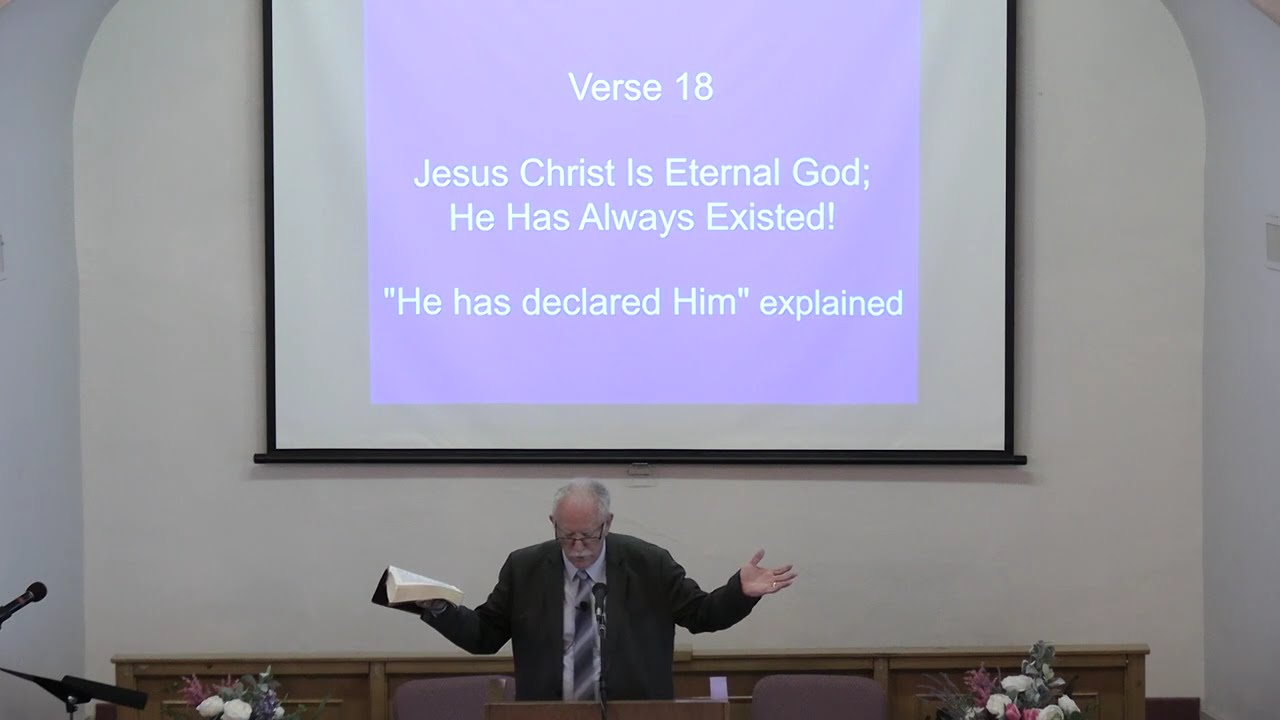 The Gospel of John chap.1, pt.5: (1:17-22)