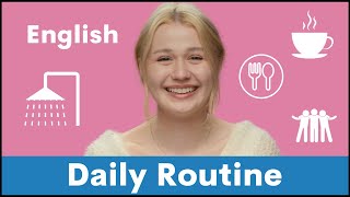 My Daily Routine with Tea Belle | How to Express in English