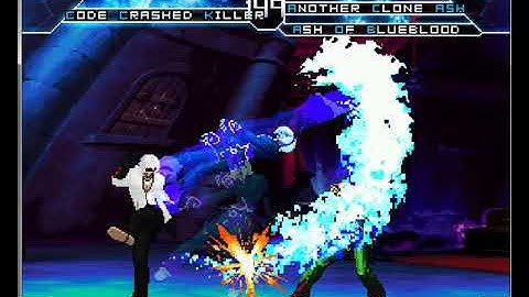 {KOF T L E} Code Crashed Killer VS Another Clone Ash (12P) y Ash Of Blueblood (12P)