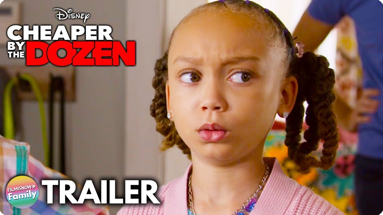 ⁣CHEAPER BY THE DOZEN (2022) Trailer | Disney Family Comedy Movie