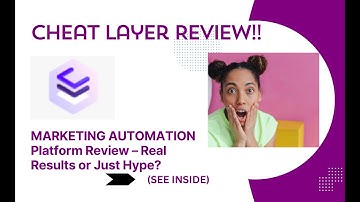 Cheat Layer REVIEW- MARKETING AUTOMATION Platform Review – Real Results or Just Hype? See(View )