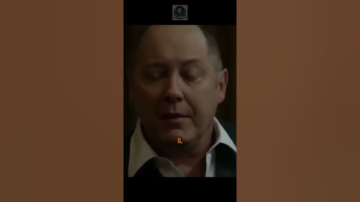 Reddington, le génie incompris – écoute bien ça