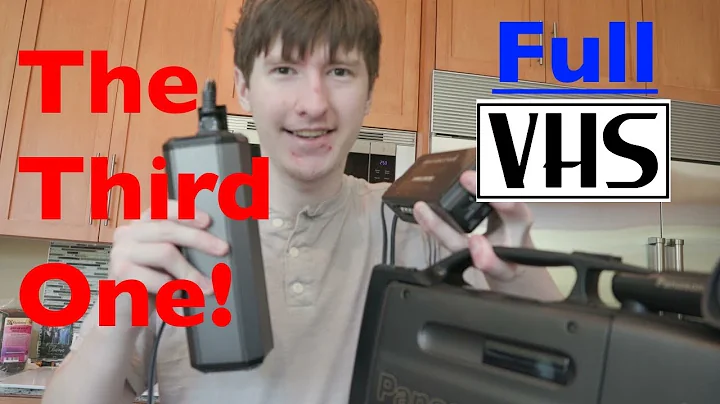 Full VHS Camcorder (1988) - Panasonic OmniMovie - The Third One