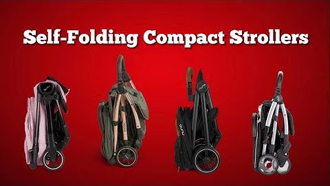 Auto-Folding Ultra-Compact Strollers