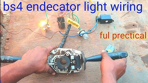 indecator light wiring prectical video