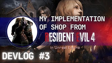 Creating my implementation of Resident Evil 4 remake shop in Unreal Engine 5, Devlog #3