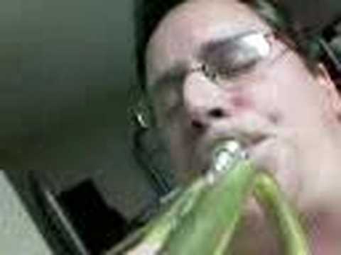 Steve Reid Trumpet practice