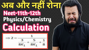 Physics Chemistry calculation tricks for Neet - Basic Maths for Neet Physics Chemistry numericals