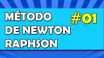 Método de Newton - Raphson - Vídeo 01 - Demonstração e Exemplo