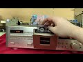 Teac V7000, запись на металле