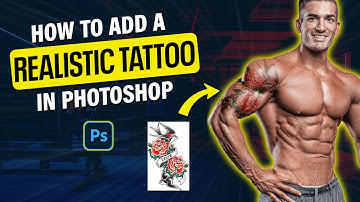 How to Add a Realistic Tattoo in Adobe Photoshop | Photoshop Tutorial 2025 | Am Graphix