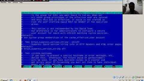 Konfigurasi Sederhana Proxy Server pada Linux Debian