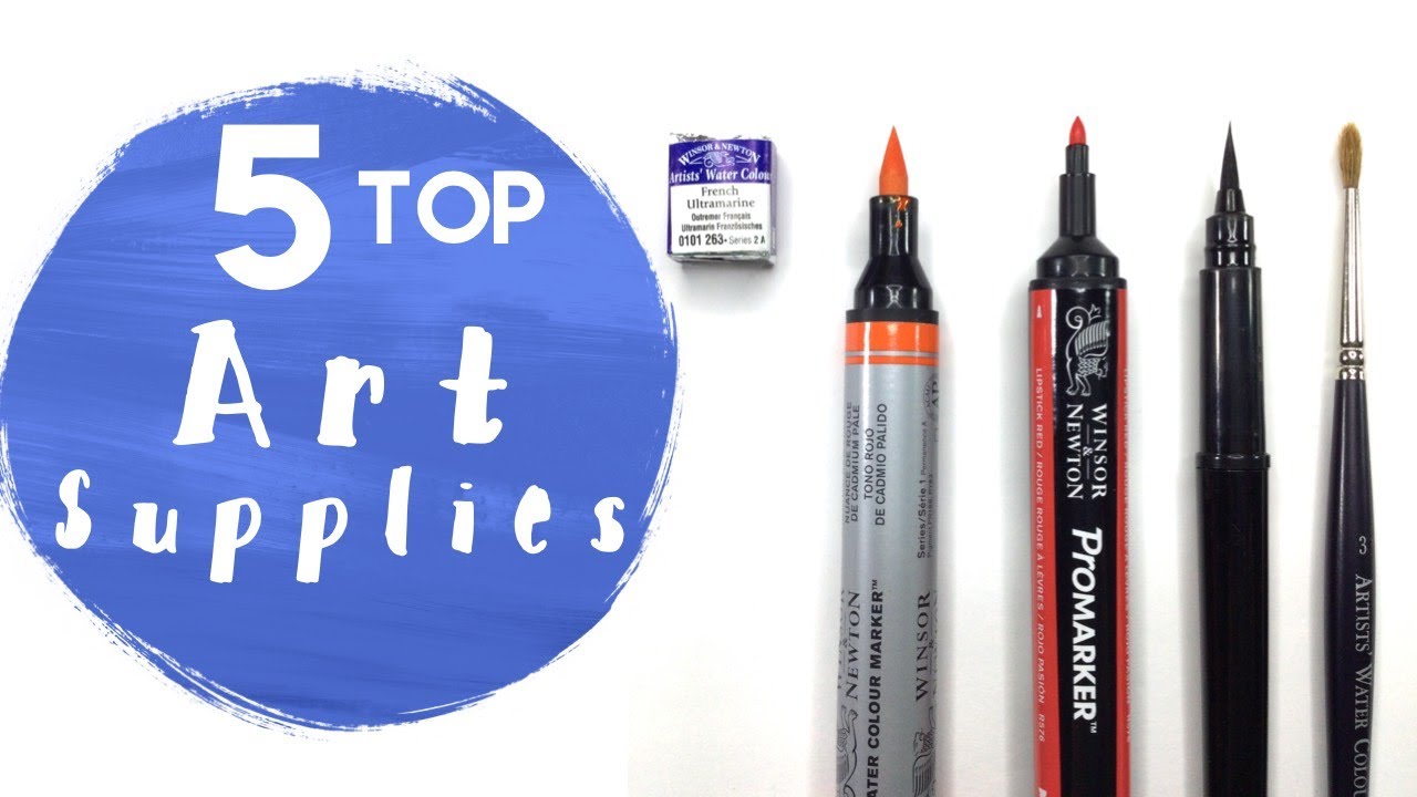 My Top 5 Drawing Supplies