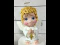 Ангел из мастики / Anjo/fondant angel tutorial/ Engel aus Fondant Tutorial