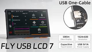 One screen. Four systems. One cable. Not just for 3D printers.