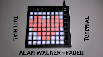 Tutorial Alan Walker - Faded launchpad mini mk3 cover