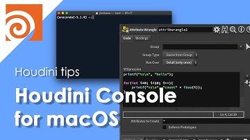 [Houdini Tips] How to use Houdini Console with macOS 10.14 and above