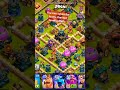 "Clash of Clans Battle Madness! 🔥 Ultimate War Strategy!"#Shorts#ShortsVideo#ShortsGaming#gaming