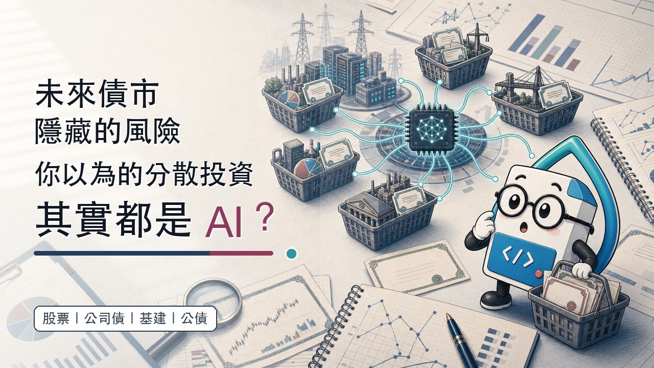 未來債市隱藏的風險:你以為的分散投資,其實都是 AI?