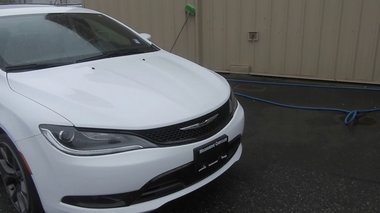 2016 Chrysler 200 S Leather V6 Sunroof Navigation At Woodgrove In Nanaimo