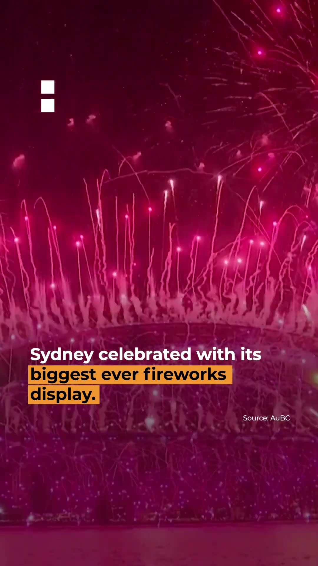 Auckland and Sydney welcome 2025 with big celebrations | AJ #shorts