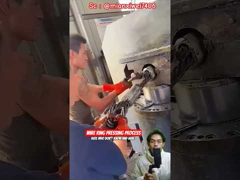 عملية ضغط حلقات الأسلاك الأدوات والآلات الجيدة تجعل العمل أكثر كفاءة  