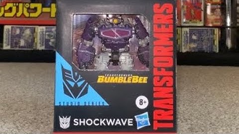 Transformers studio series bumblebee core class shockwave complete transformation process video