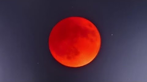 Lunar Eclipse “Blood Moon”  #Time-Lapse #bloodmoon