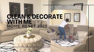 Clean and Decorate with Me|Cleaning Motivation|Home Reset