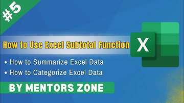 How to Use Excel Subtotal: Step-by-Step Guide