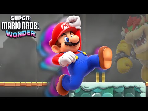 VIREI UM ELEFANTE NO NOVO JOGO DO MARIO SUPER MARIO BROS WONDER NO NINTENDO  SWITCH! PETER TOYS 