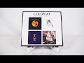 Coldplay  catalogue set unboxing